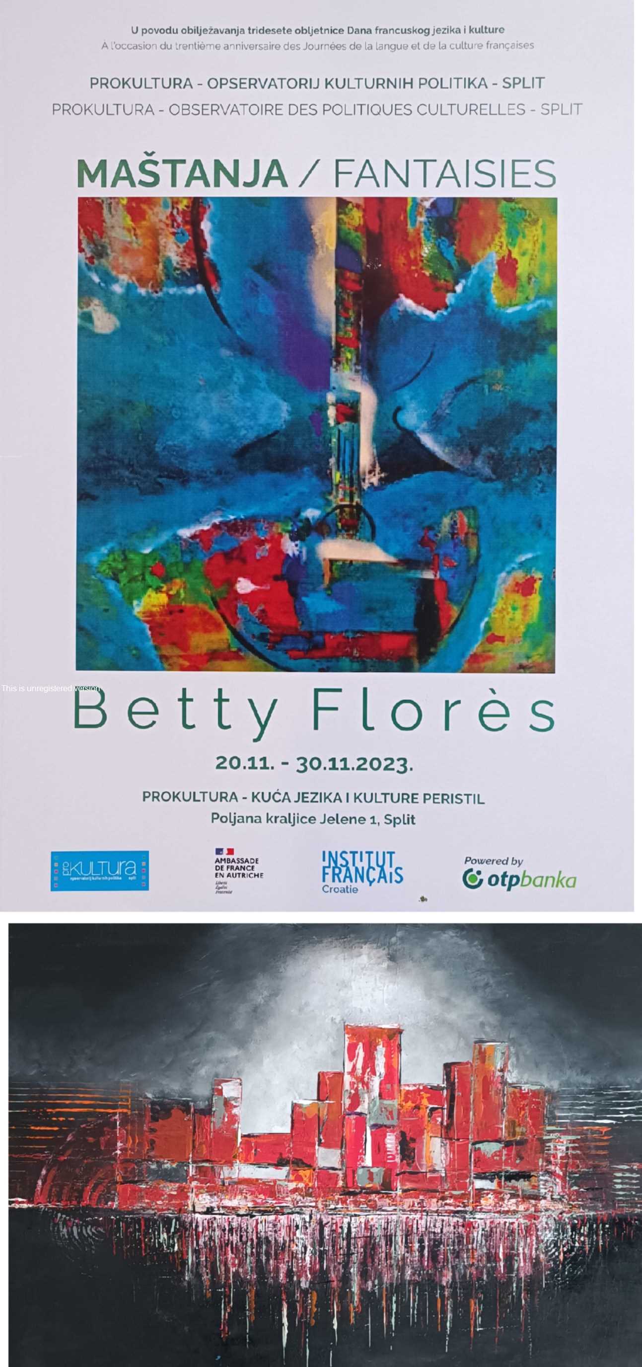 Izložba Betty Flores - Maštanja